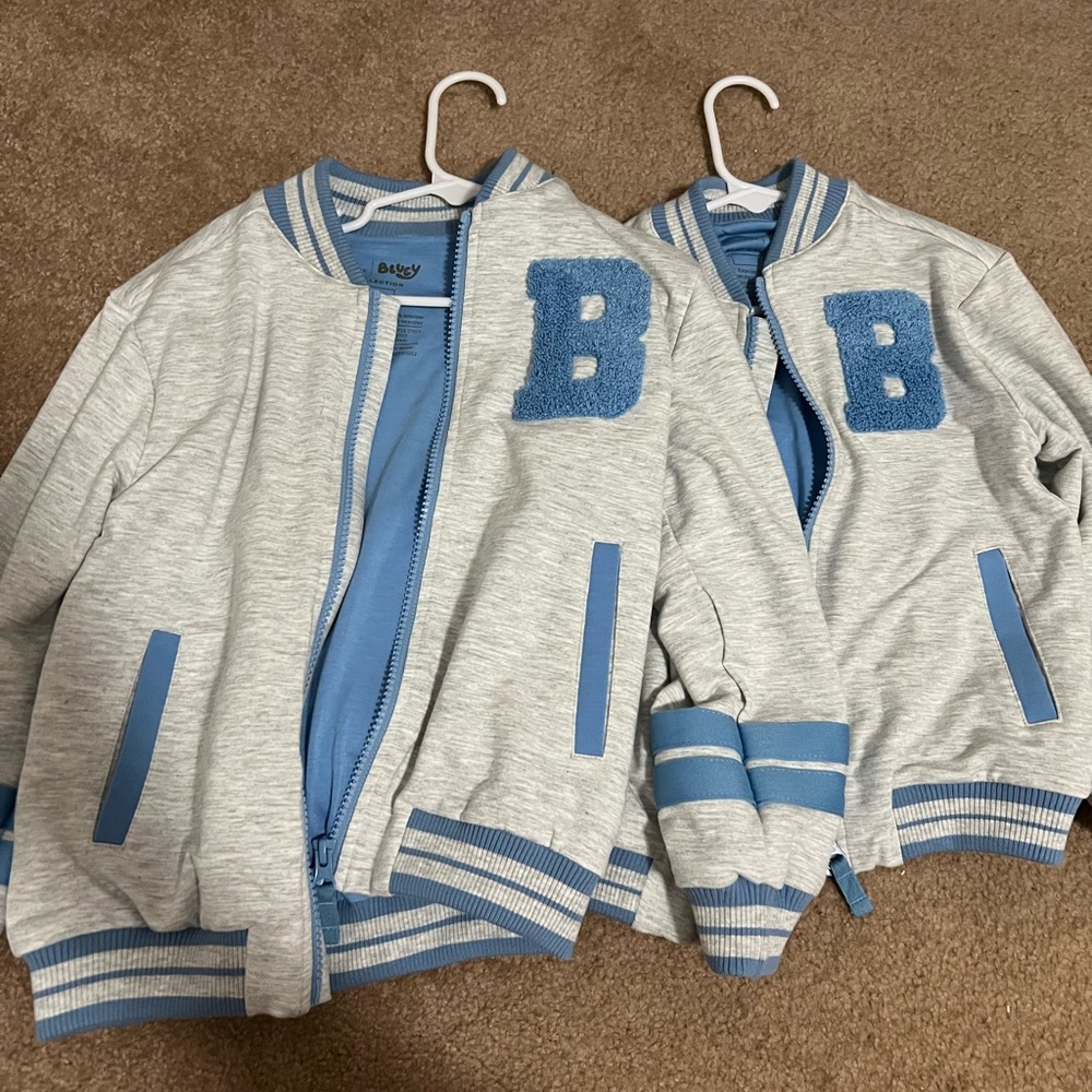 Little Sleepies bluey Bomber Jacket